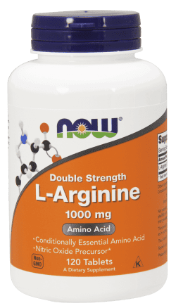 NOW Foods L-Arginine 1000 mg 120 tablets