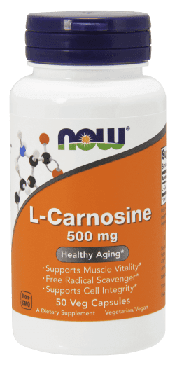 now foods l-carnosine 500mg 50 vegetable capsules