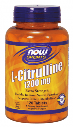 now foods l-citrulline 1200 mg 120 tablets