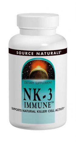 Source Naturals NK 3 Immune 250mg w/Vitamin C 60 Capsules