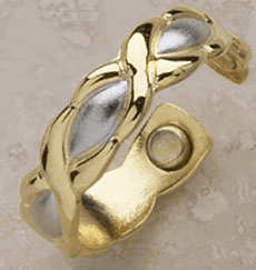 Gold Plated Super Magnetic Ring