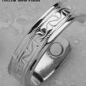 Silver Plated Super Magnetic Ring