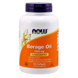 BORAGE OIL 1000 MG ( HIGHEST GLA CONCENTRATION ) – 120 SOFTGELS