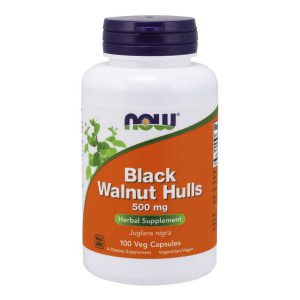 BLACK WALNUT HULLS 500 MG – 100 CAPSULES