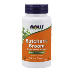 BUTCHERS BROOM 500 MG – 100 CAPSULES