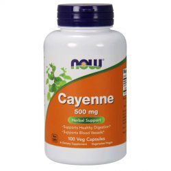 CAYENNE CAPSULES 500 MG – 100 CAPSULES