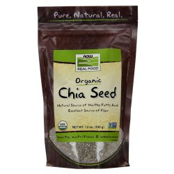 CHIA SEED (BLACK), ORGANIC – 12 OZ.