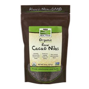 CACAO NIBS, RAW (ORGANIC) – 8 OZ.