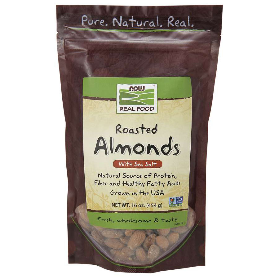 ALMONDS ROASTED & SALTED – 1 LB.