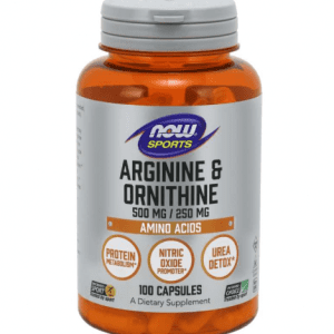 Arginine & Ornithine 500/250mg - 250 Capsules