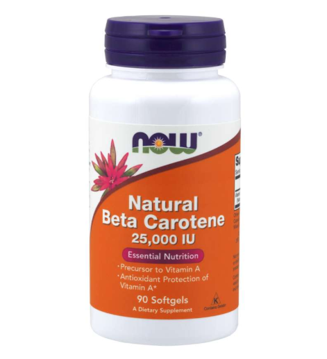 Natural Beta Carotene Supplement