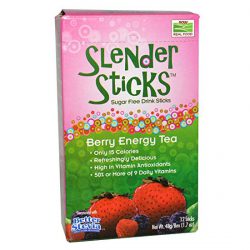 BERRY ENERGY TEA SUGAR FREE DRINK STICKS – 12 1.7 OZ. STICKS