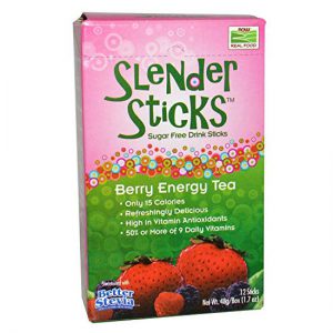 BERRY ENERGY TEA SUGAR FREE DRINK STICKS – 12 1.7 OZ. STICKS