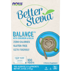 BetterStevia Balance with Chromium Inulin 100 Packets