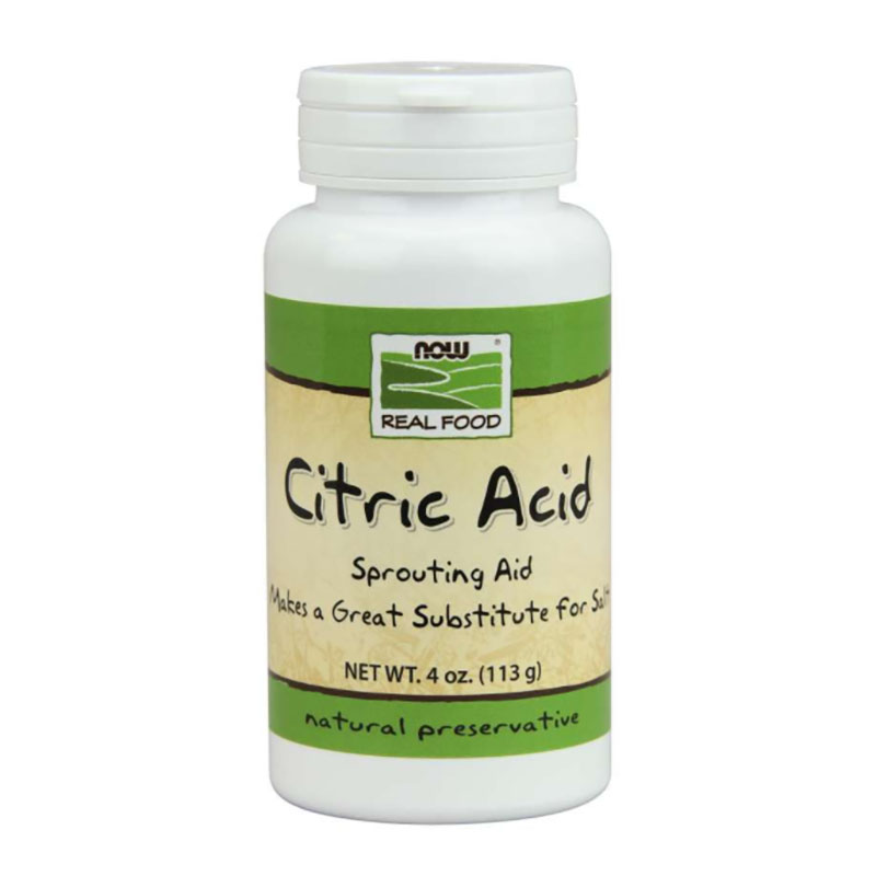 NOW Foods - Citric Acid 100% Pure - 4 oz.