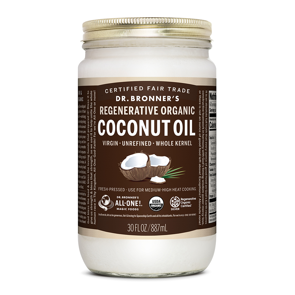 Dr Bronners Coconut Oil 30 oz