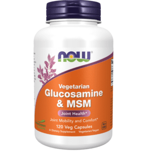 NOW Foods Glucosamine MSM 120 Vegetarian Capsules