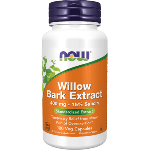 Now Foods Willow Bark Extract 400mg 100 Capsules