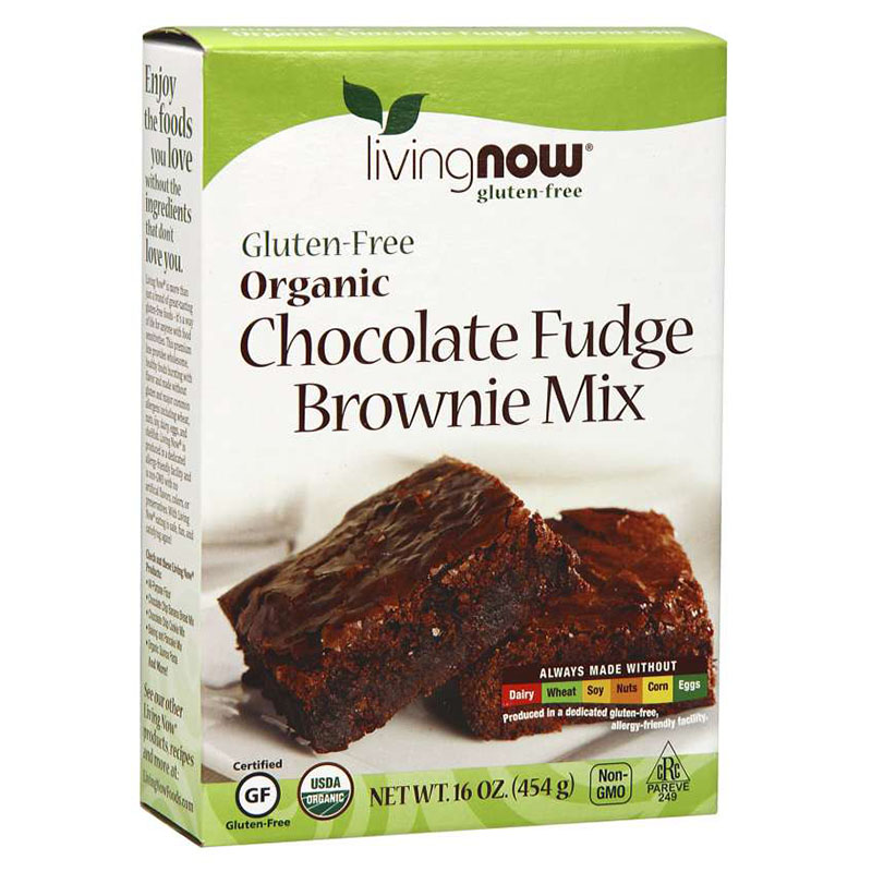 NOW Foods - Gluten Free Fudge Brownie Mix