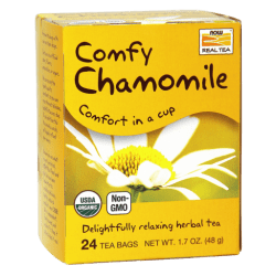 Comfy Chamomile Organic Tea NOW Foods