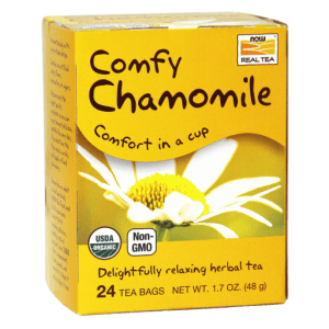 Comfy Chamomile Organic Tea NOW Foods