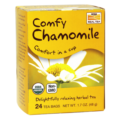 Comfy Chamomile Organic Tea NOW Foods