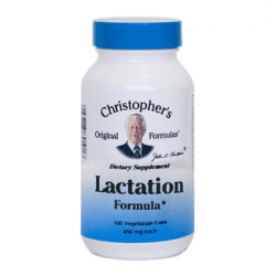 Dr. Christopher's lactation formula - 100ct.