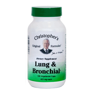 Dr. Christopher's lung bronchial supplement - 100ct.