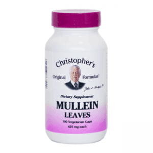 Dr. Christopher's mullein leaf supplement - 100ct.
