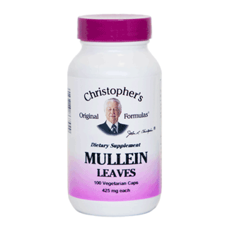 Dr. Christopher's mullein leaf supplement - 100ct.