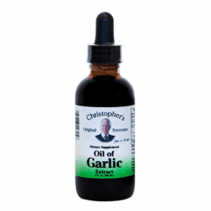 Dr. Christopher's oil of garlic extract - 2oz.
