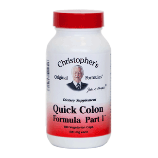 Dr. Christopher's quick colon supplement - 100ct.