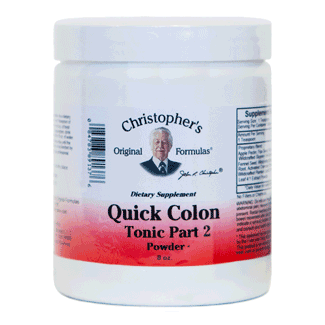 Dr. Christopher's quick colon supplement - 8oz.