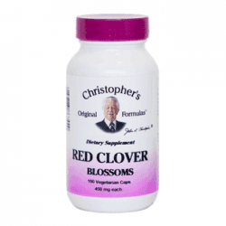Dr. Christopher's red clover blossom supplement - 100ct.