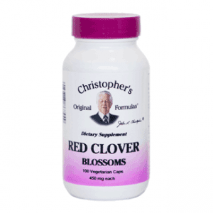 Dr. Christopher's red clover blossom supplement - 100ct.