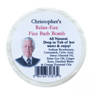 Dr. Christophers relax eze fizz bath bomb - 2oz.