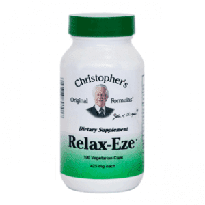 Dr. Christopher's relax eze supplement - 100ct.