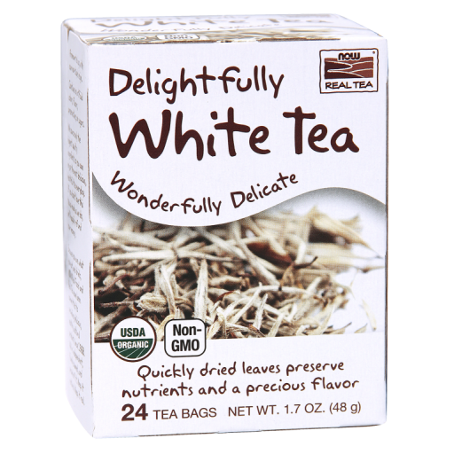 now foods organic white tea