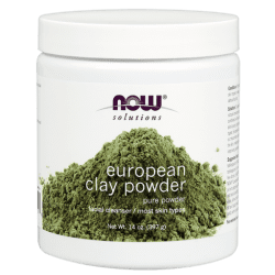 European Clay Powder NOW Foods, 14 oz