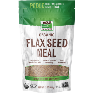 flax seed meal now foods 12 oz