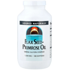 flax seed primrose oil 1300 mg 180 softgels