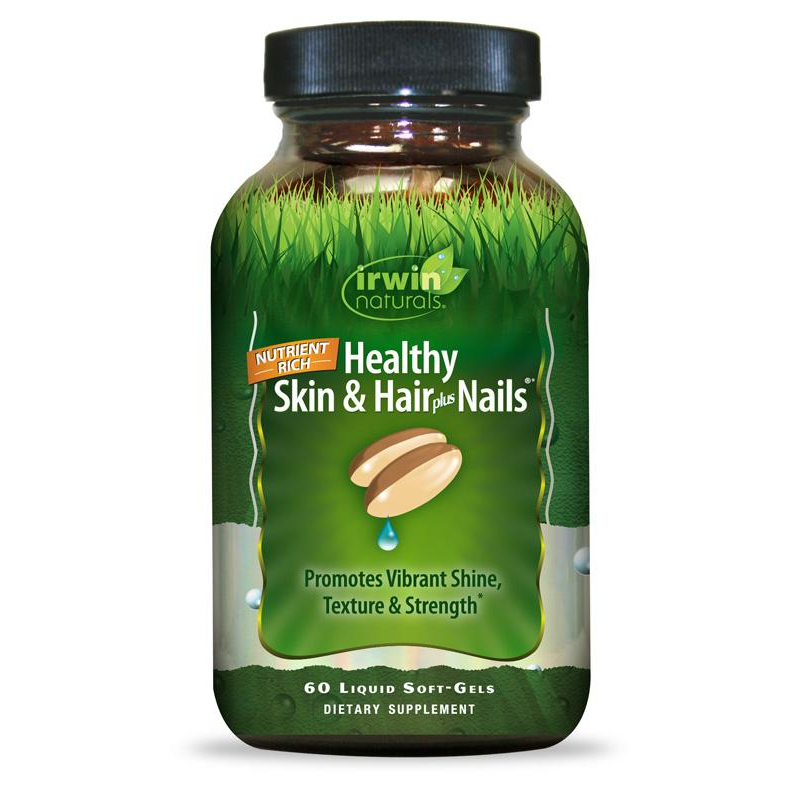 healthy skin and hair plus nails