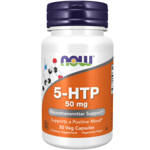 now 5htp 50mg 30 vegetarian capsules