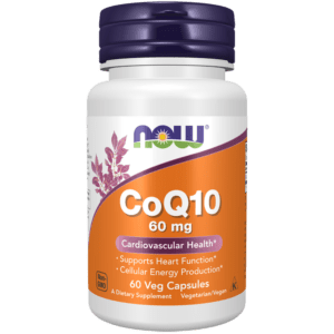 now foods CoQ10 60 mg Veg Capsules