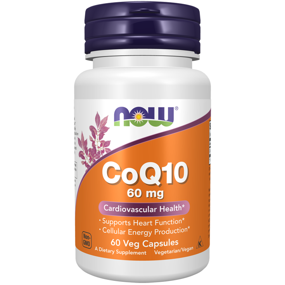 now foods CoQ10 60 mg Veg Capsules