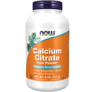 now foods calcium citrate pure powder 8 oz