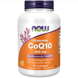 now foods chewable CoQ10 200 mg 90 Lozenges