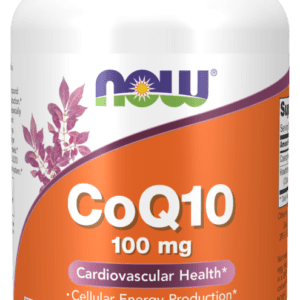 NOW Foods CoQ10 100 mg Softgels 180 Count Heart Health Supplement