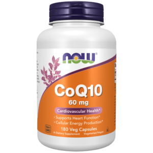 now foods coq10 60 mg 180 capsules