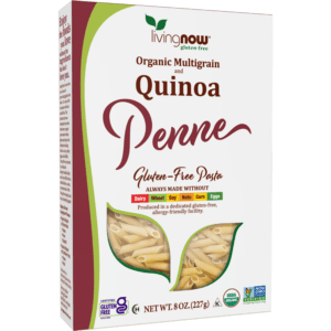 now foods organic Multigrain and Quinoa Penne Pasta 8 oz